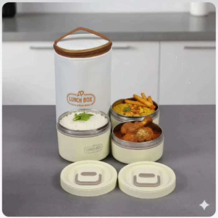 3 Layer lunch Box set